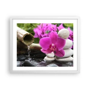 Poster in white frmae - You Are Already Resting - 50x40 cm