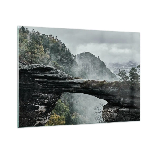 Glass picture - Adventure Is About to Start - 100x70 cm