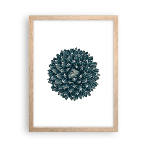 Poster in light oak frame - Star of the Desert - 30x40 cm