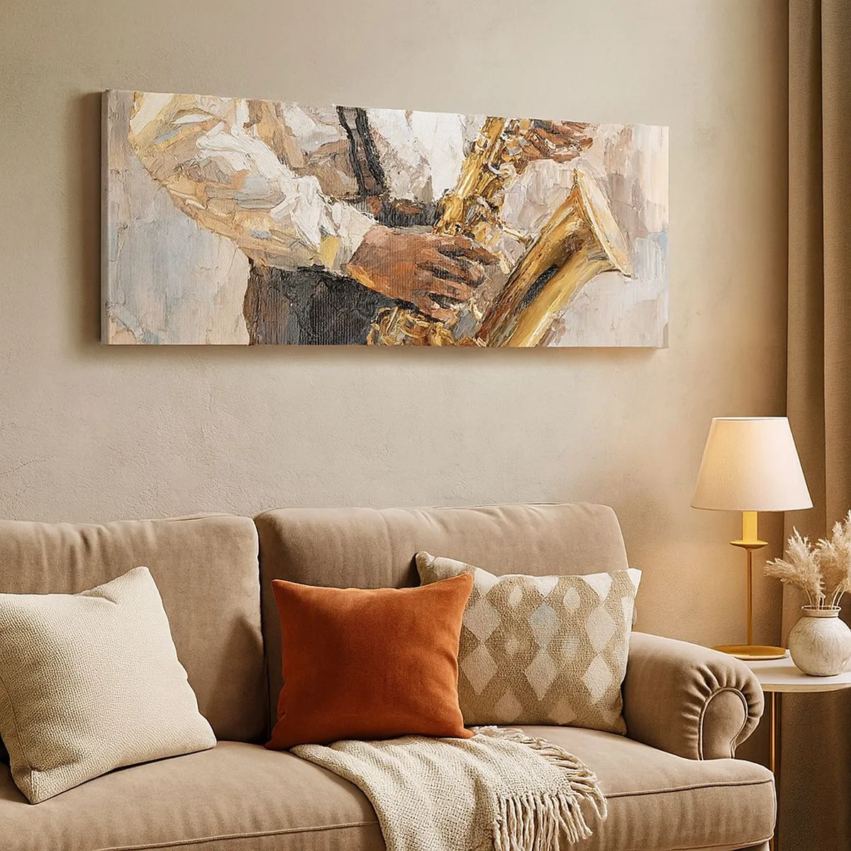 Canvas picture - Time for a Solo - 100x40 cm