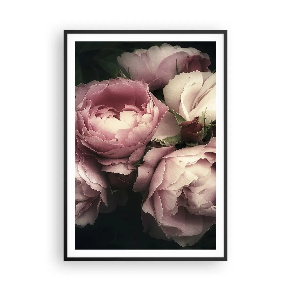 Poster in black frame - Belle Epoque Charm - 70x100 cm