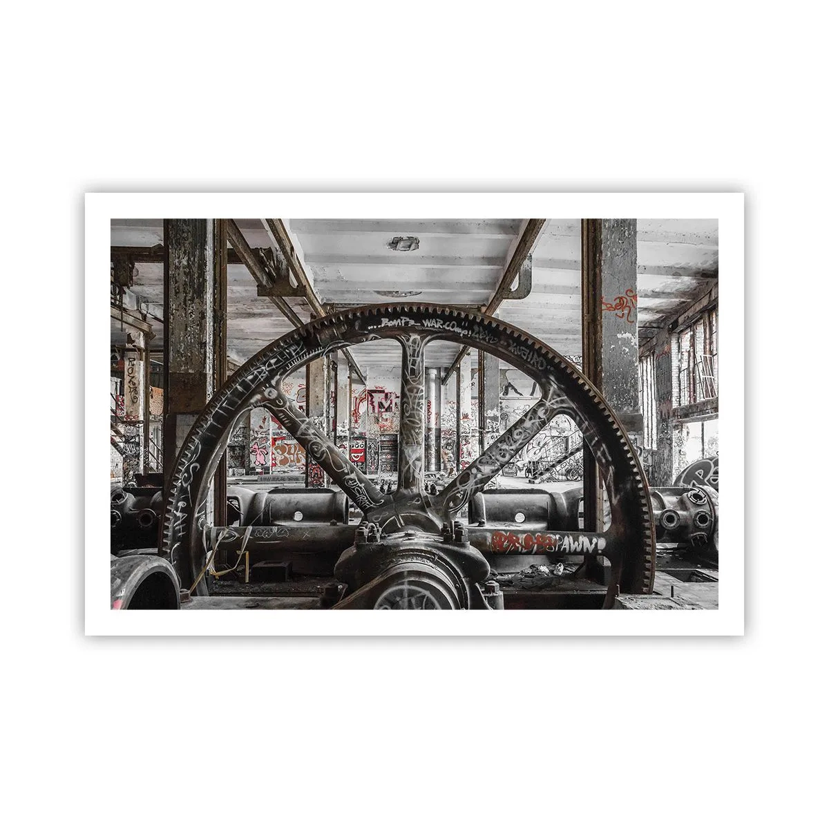 Poster - Secret Life of a Factory - 91x61 cm