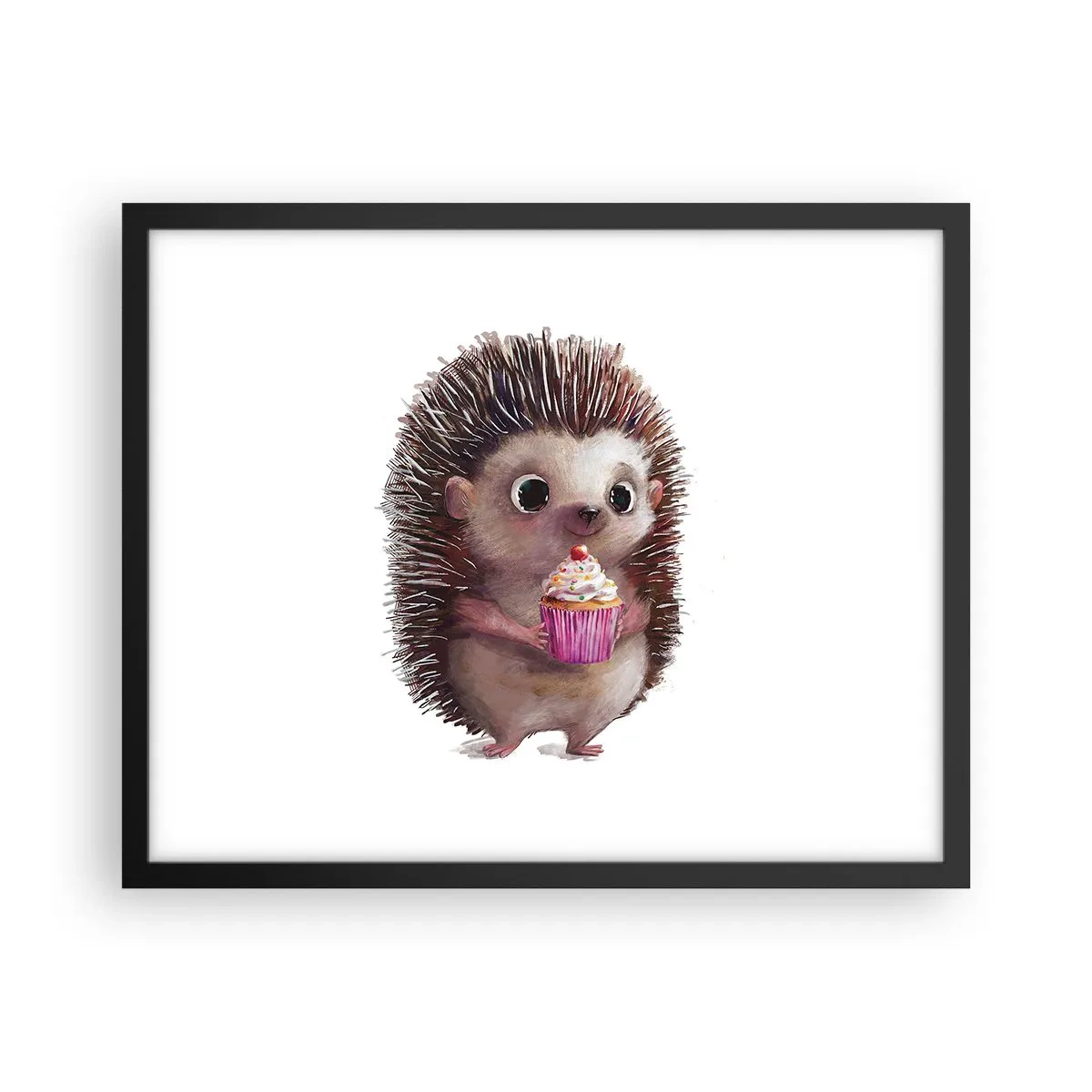 Poster in black frame - Everyday is Holiday - 50x40 cm