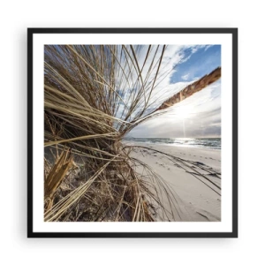Poster in black frame - Enounter of the Elements - 60x60 cm