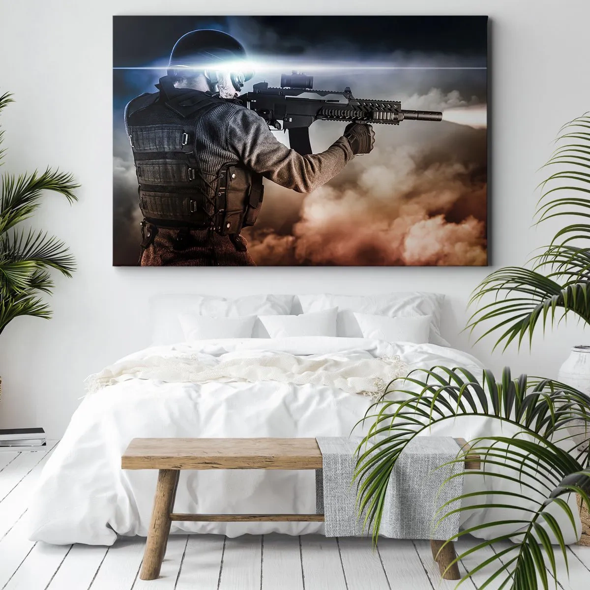 Canvas picture - Simply a Hero - 100x70 cm