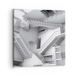 Canvas picture - Paradoxes of Space - 70x70 cm