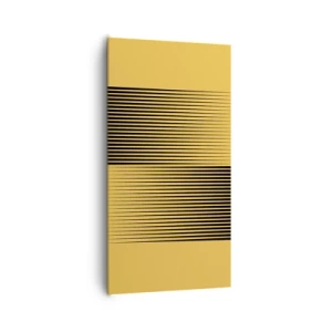 Canvas picture - Square Opposites - 65x120 cm