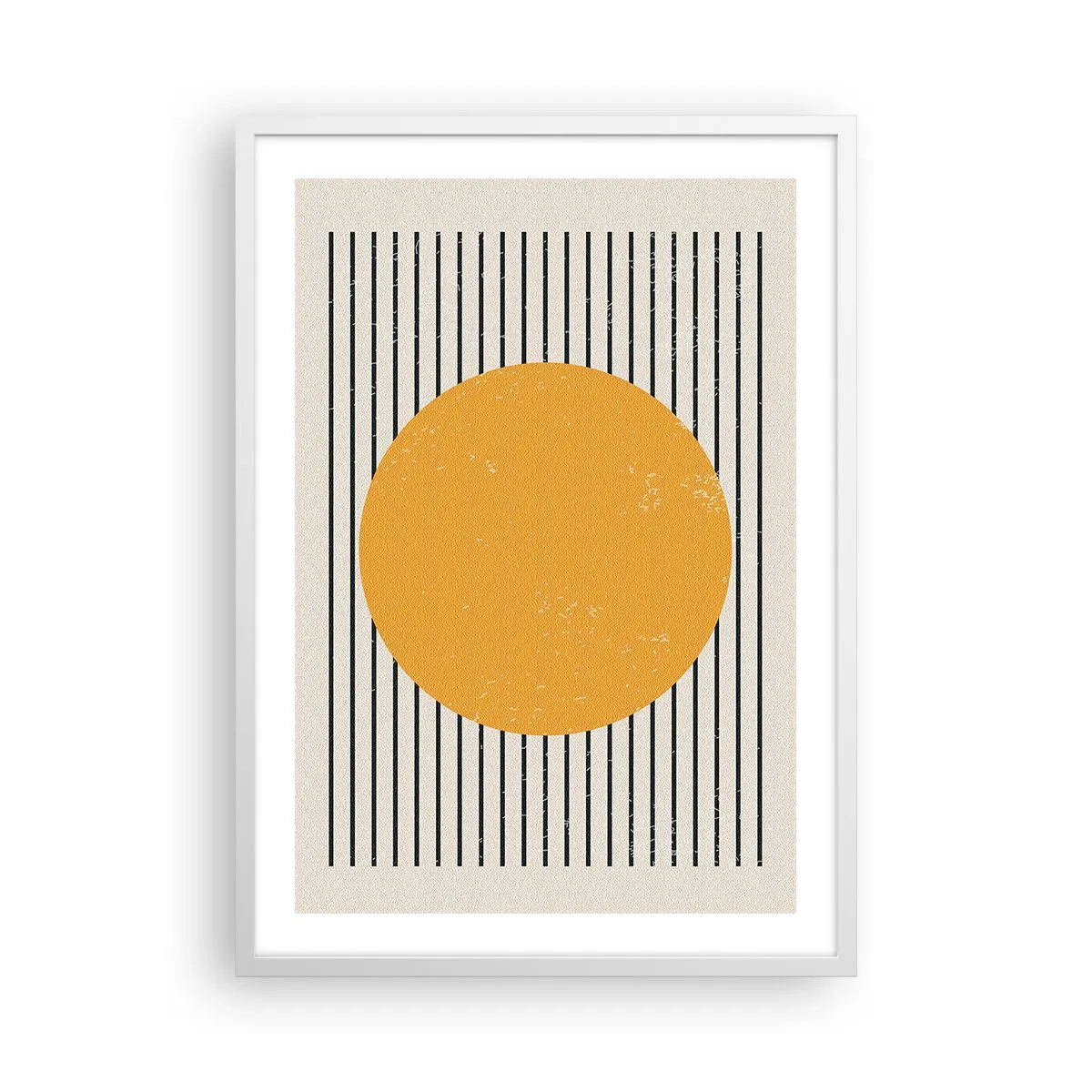 Poster in white frmae - Power of Simplicity - 50x70 cm