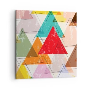 Canvas picture - Three by Three - 50x50 cm