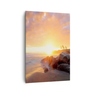 Canvas picture - Shiny Breeze of the Evening - 70x100 cm