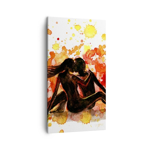 Canvas picture - And There Was Light - 45x80 cm