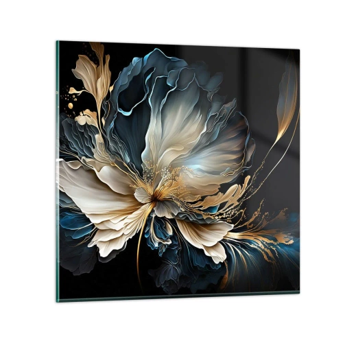 Glass picture - Fairy Tale World of Ferns - 40x40 cm