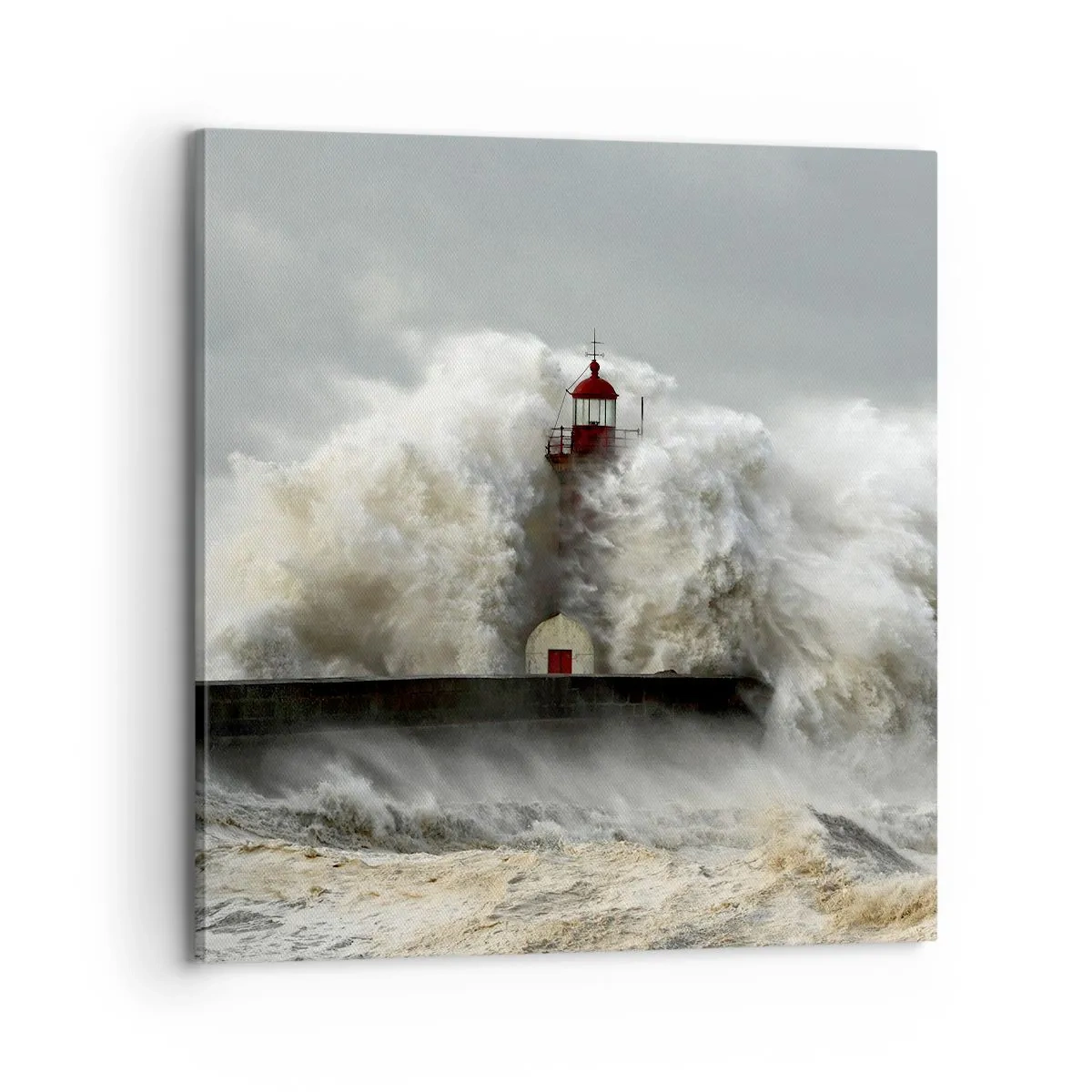 Canvas picture - Rage of the Ocean - 70x70 cm