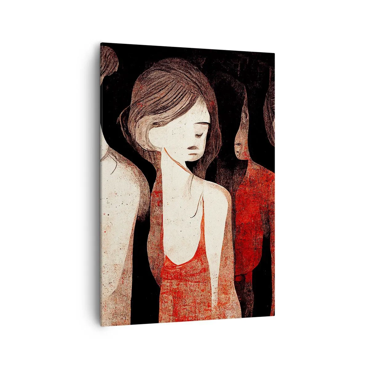 Canvas picture - Madonnas from Darkness - 70x100 cm