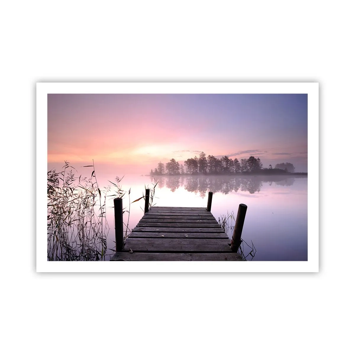 Poster - Out from a Lilac Fog… - 91x61 cm