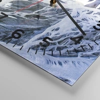 Clock face with numbers