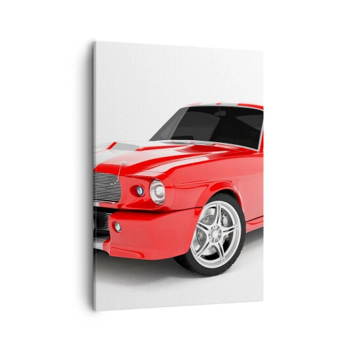 Canvas picture - Mustang fast as a Wind - 50x70 cm