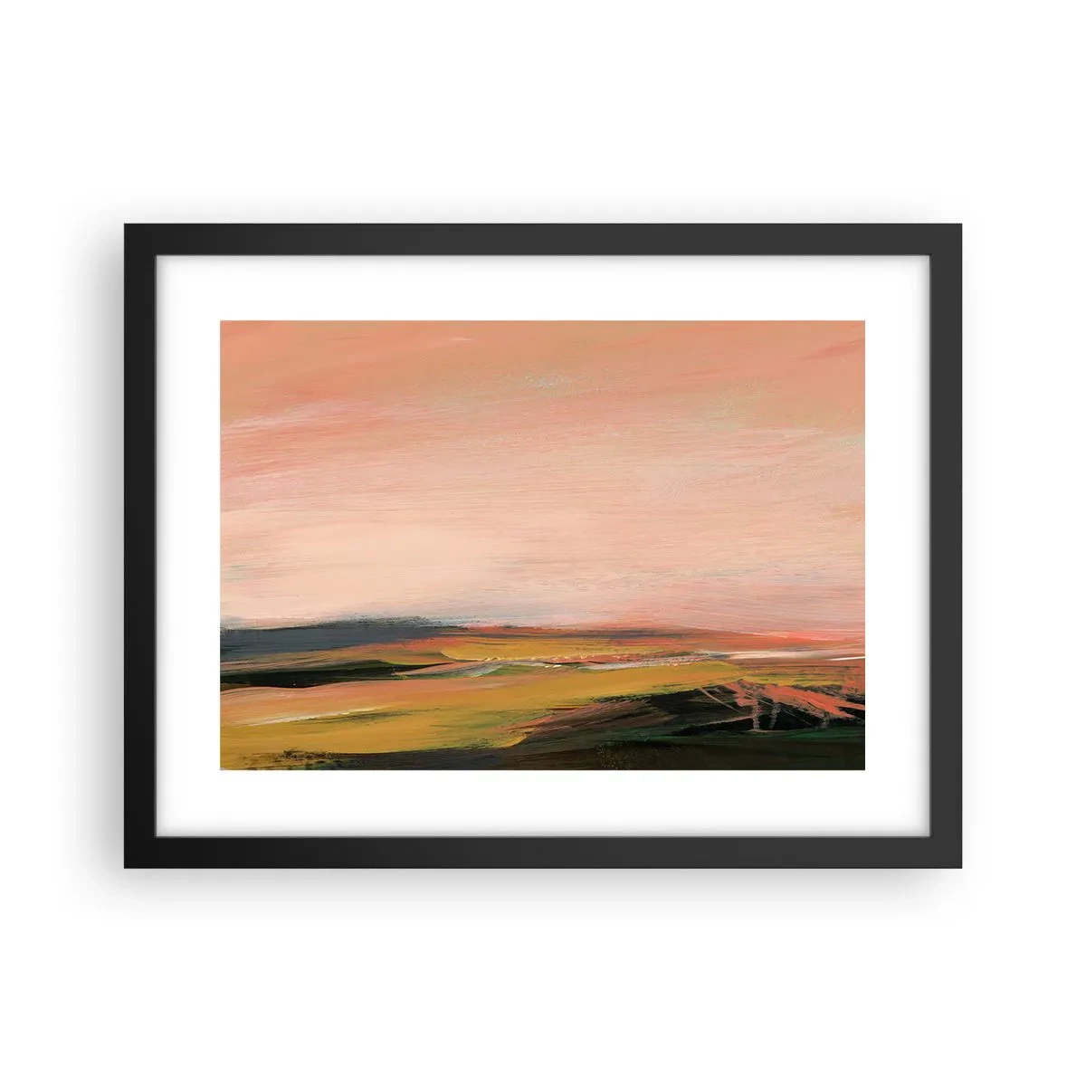 Poster in black frame - In Pink Tones - 40x30 cm