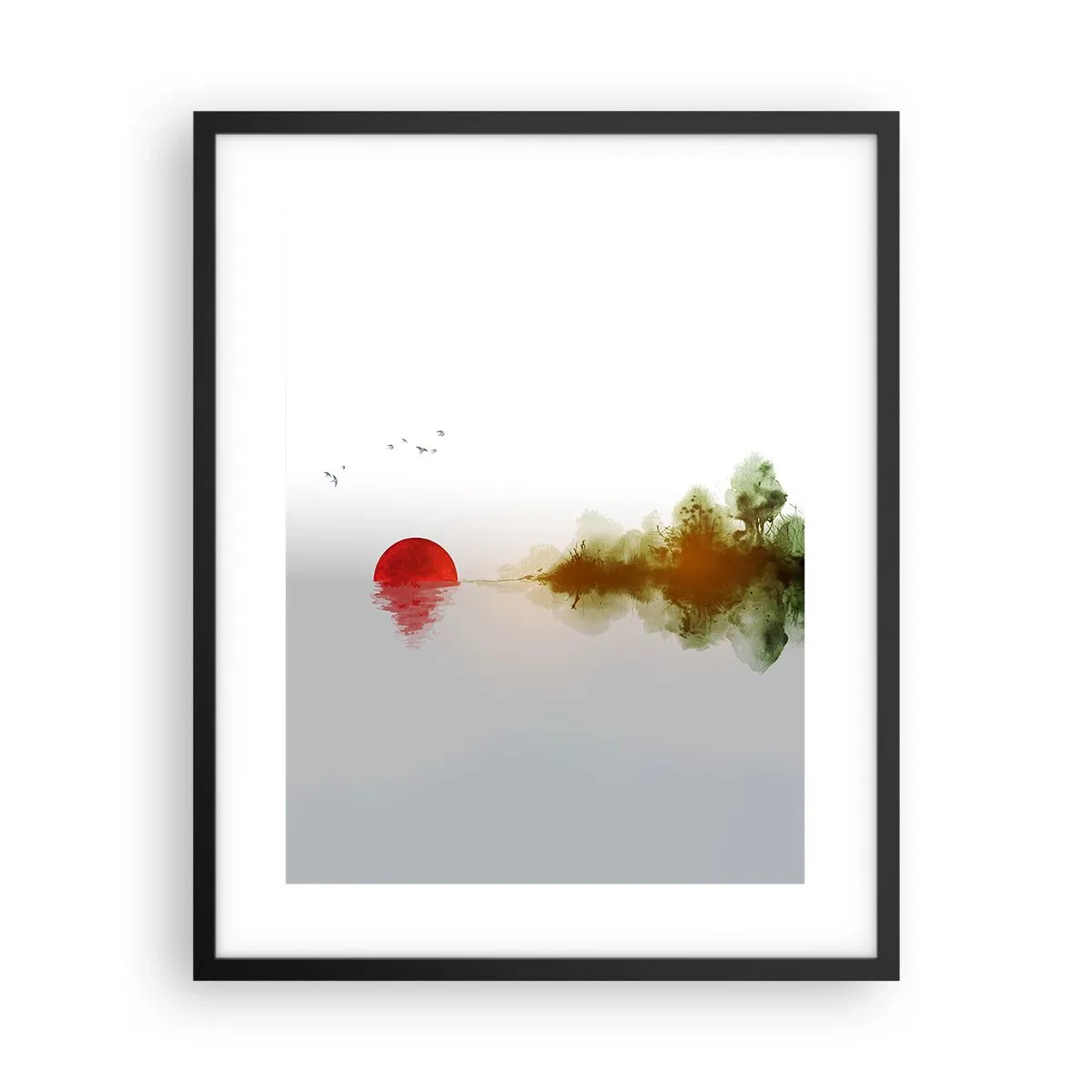 Poster in black frame - Promise of Peace - 40x50 cm