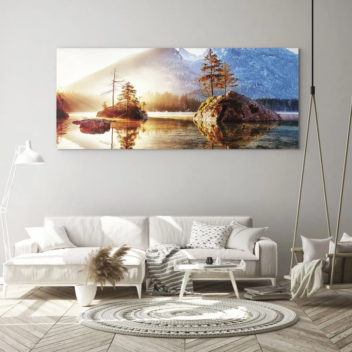Glass picture - Nature in New Light - 100x40 cm