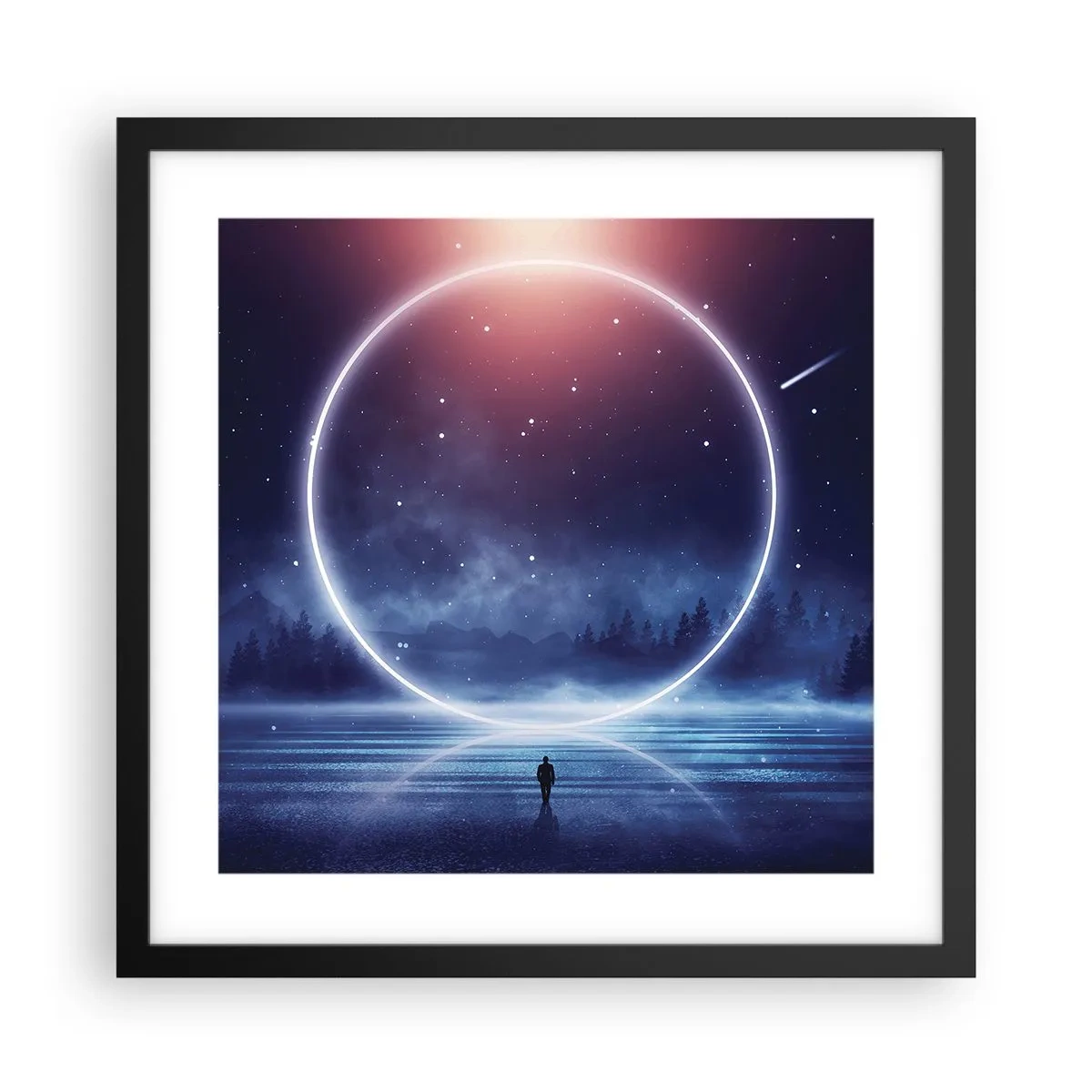 Poster in black frame - They are Already Here… - 40x40 cm