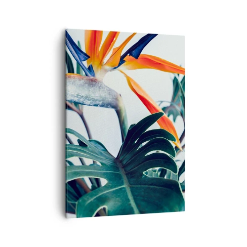 Canvas picture - Birdy Bush - 50x70 cm