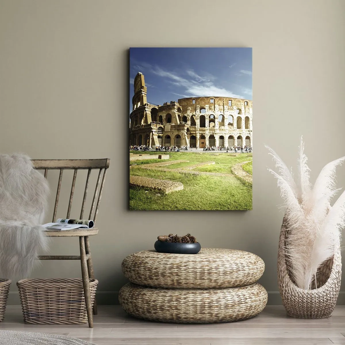 Canvas picture - You Can Hear The Sound of Guns - 50x70 cm