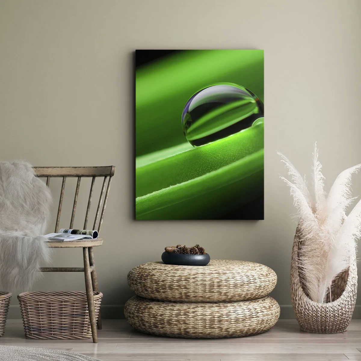 Canvas picture - Life from a Close-Up - 45x80 cm