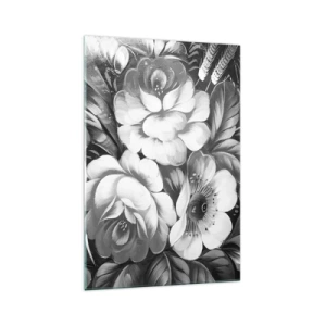 Glass picture - Beautiful Even in Greyness - 70x100 cm