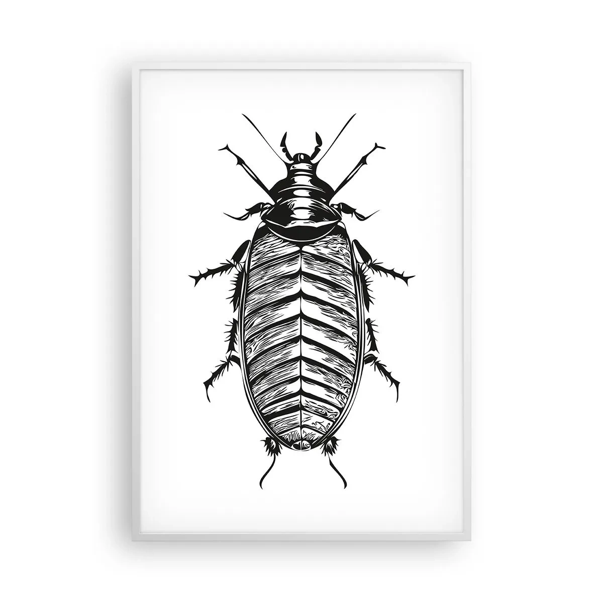 Poster in white frmae - What a Specimen - 70x100 cm