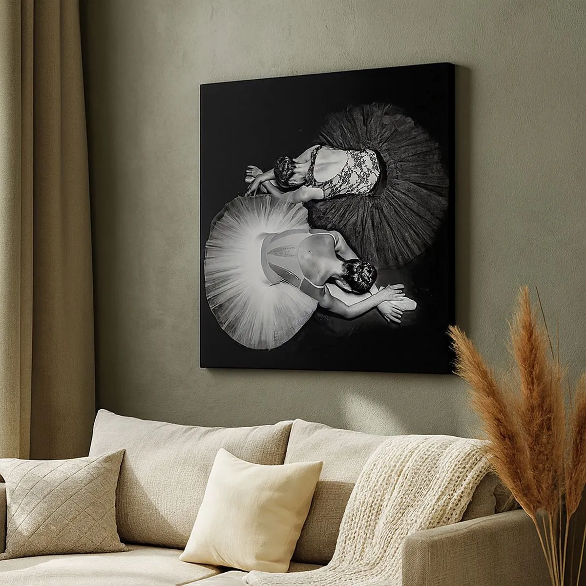 Canvas picture - Yin and Yang - Ideal Balance - 30x30 cm