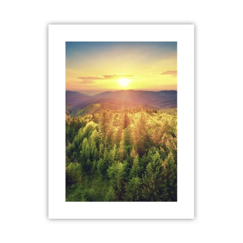 Poster - Peaks and Summits - 30x40 cm