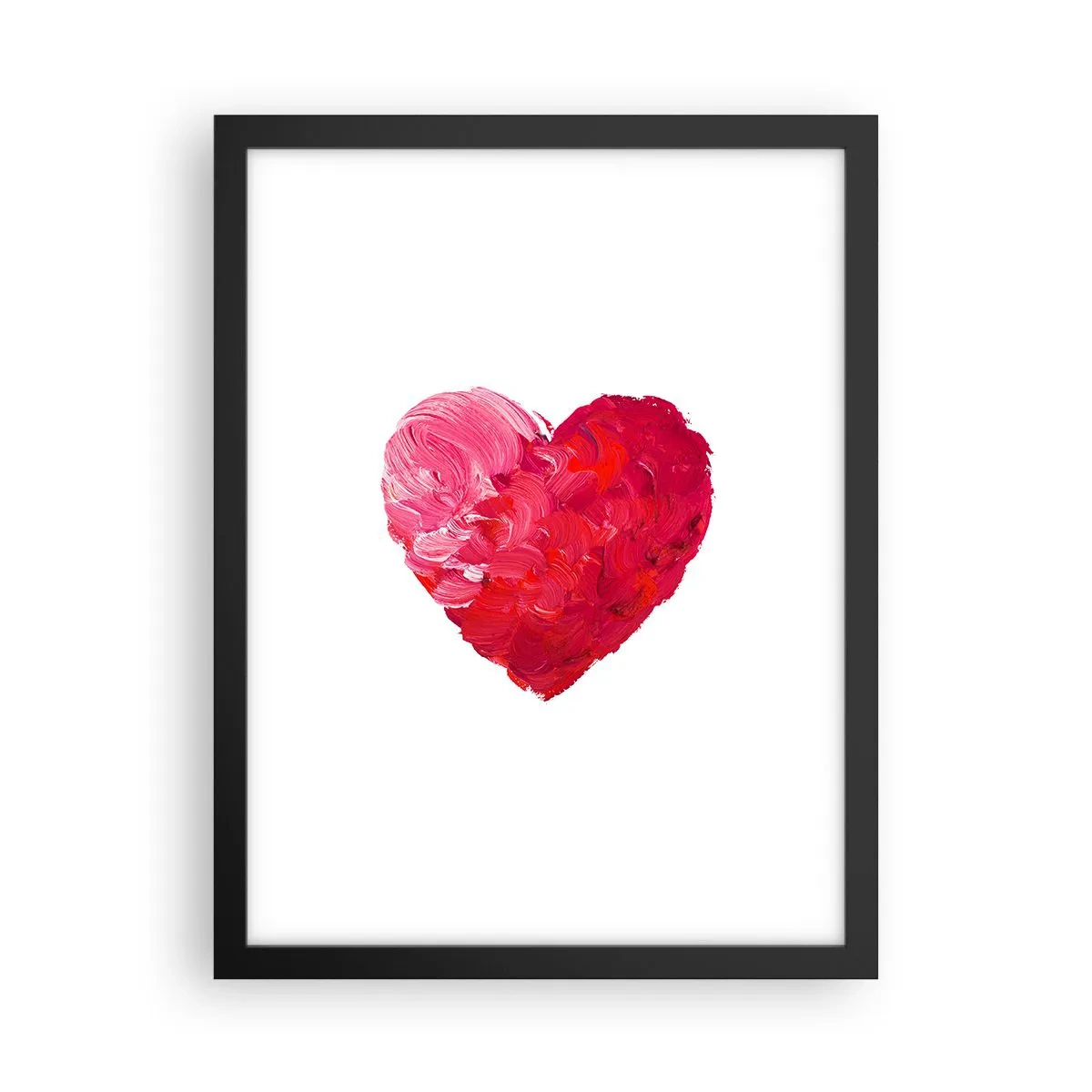 Poster in black frame - All You Need Is Love - 30x40 cm