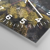 Clock face with numbers