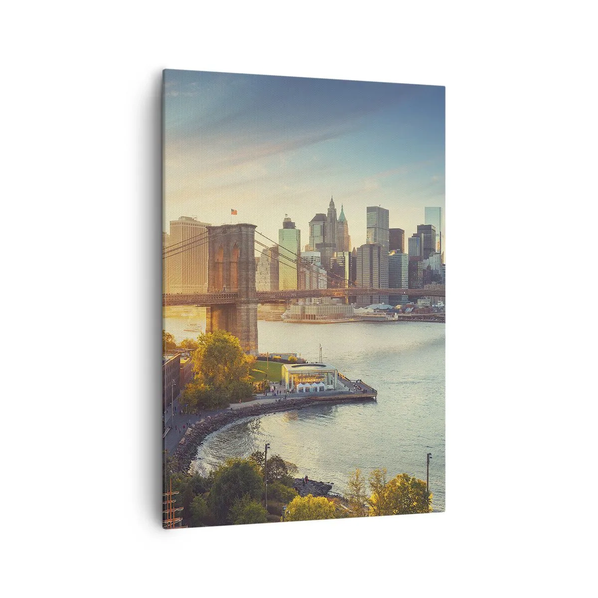 Canvas picture - Big City Dawn - 70x100 cm