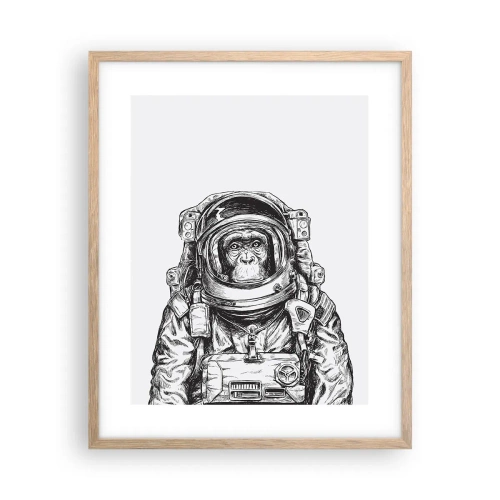 Poster in light oak frame - Alternative Revolution - 40x50 cm