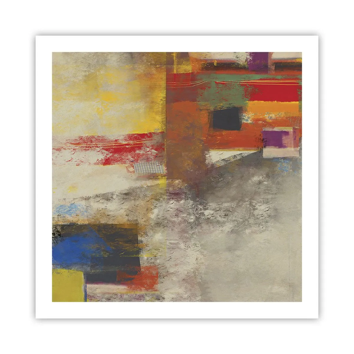 Poster - Geometry of Colours - 60x60 cm