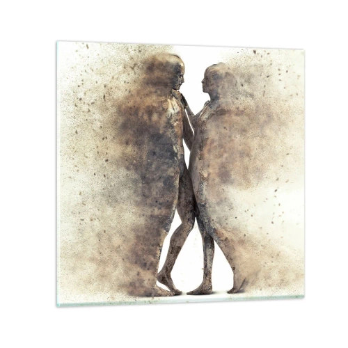 Glass picture - From Dust They Rose to Love - 30x30 cm