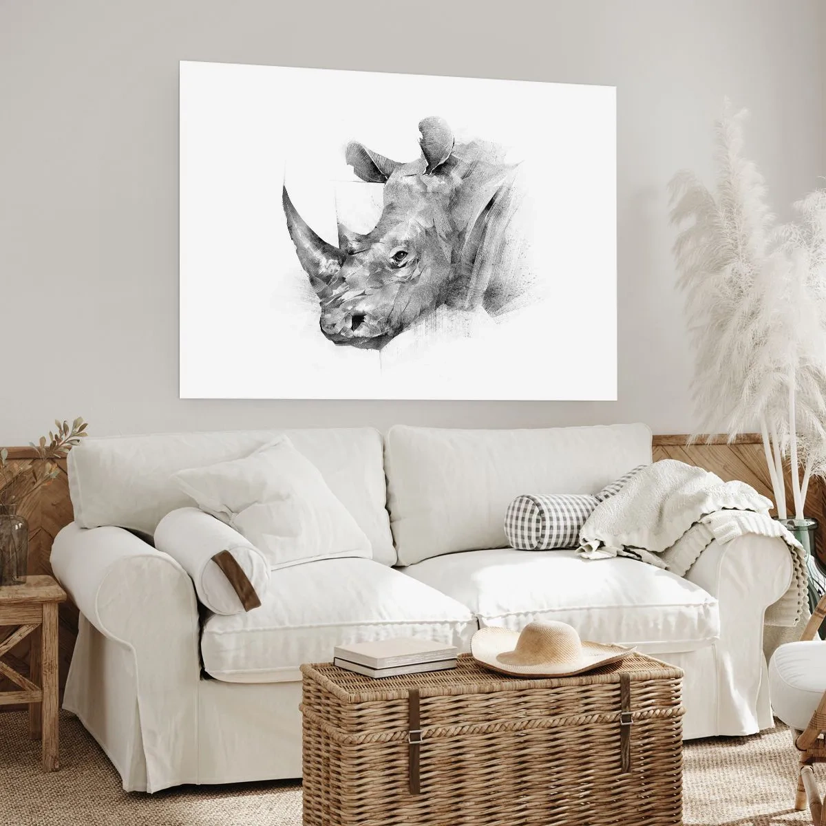 Poster - African Portrait - 100x70 cm