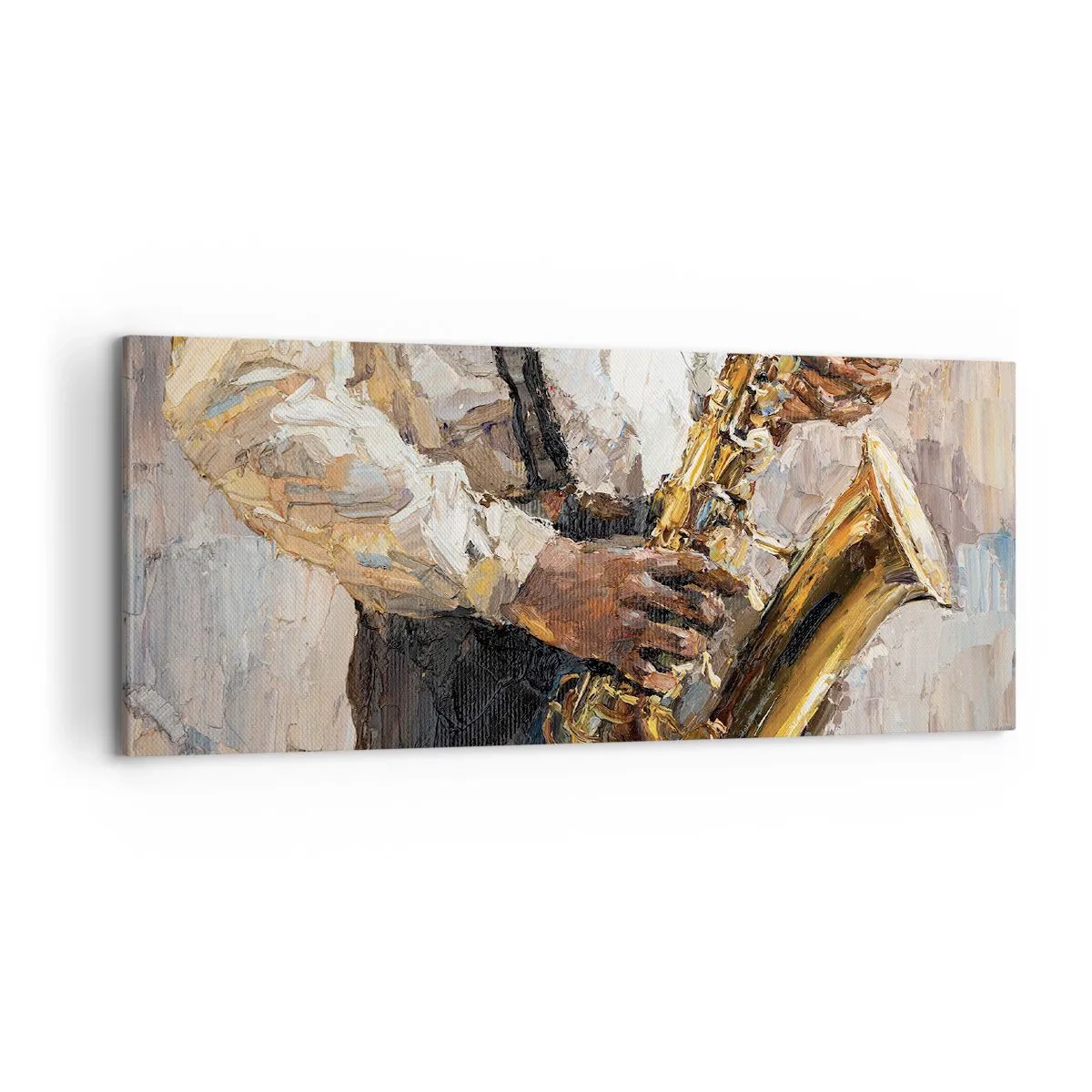Canvas picture - Time for a Solo - 100x40 cm