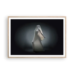 Poster in light oak frame - Hidden Desires - 100x70 cm