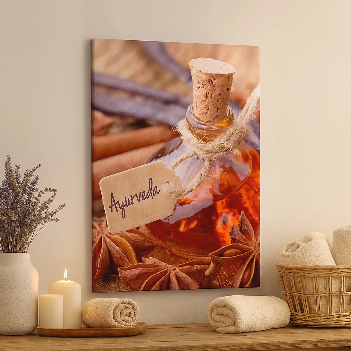 Canvas picture - Unity of Body and Spirit - 50x70 cm