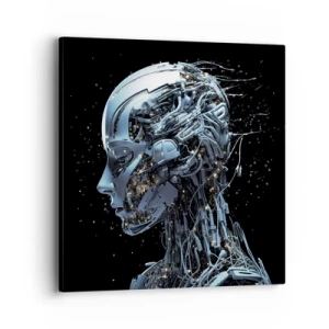 Canvas picture - Technology Is a Woman - 40x40 cm