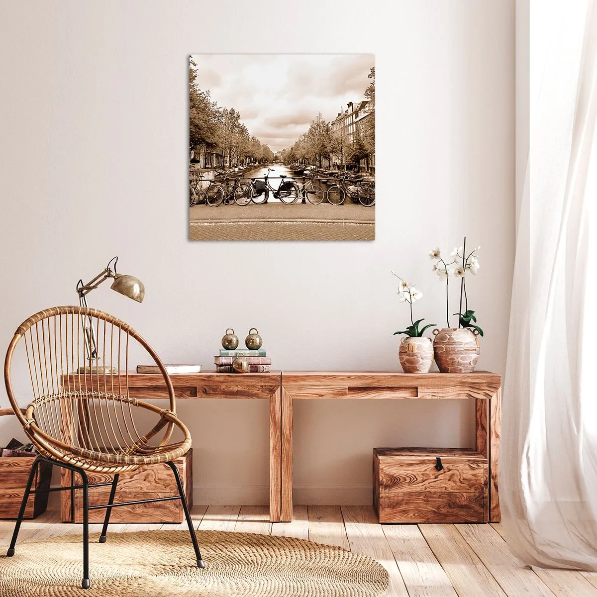 Canvas picture - Dutch Atmosphere - 50x50 cm