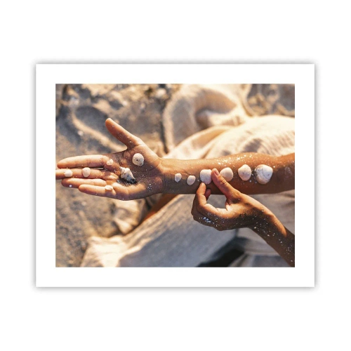 Poster - Beauty at Hand - 50x40 cm