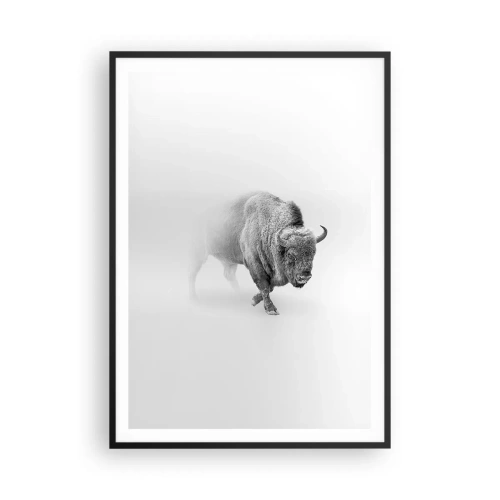 Poster in black frame - King of the Prairie - 70x100 cm