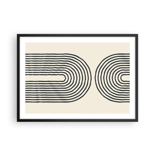 Poster in black frame - In One Moment… - 70x50 cm