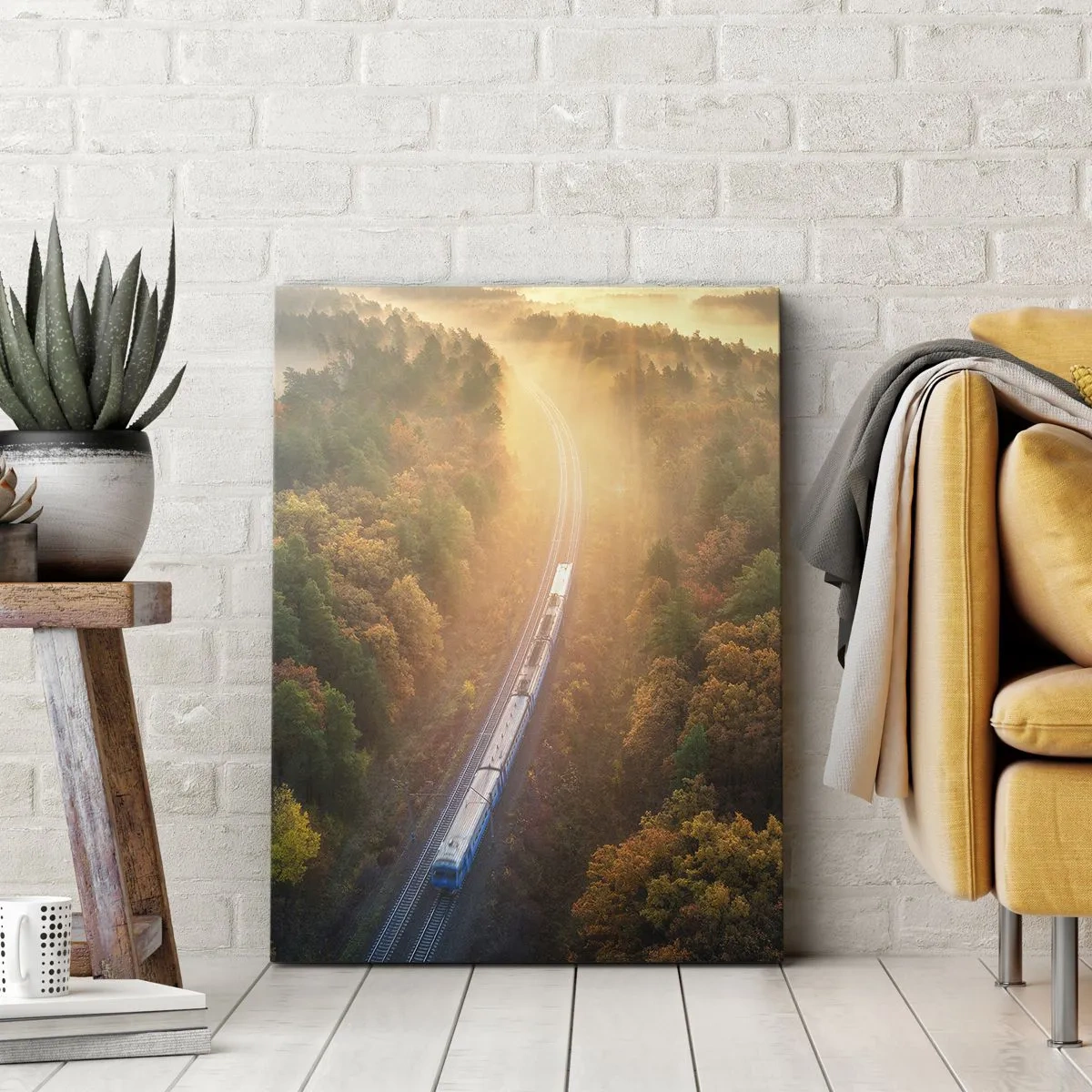 Canvas picture - Autumn Trip - 45x80 cm