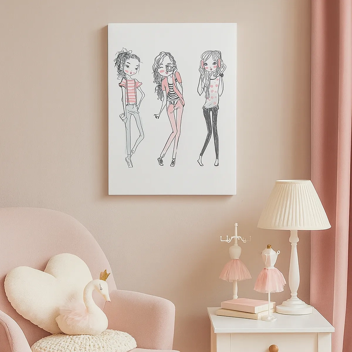 Canvas picture - There Will Be Fun - 50x70 cm