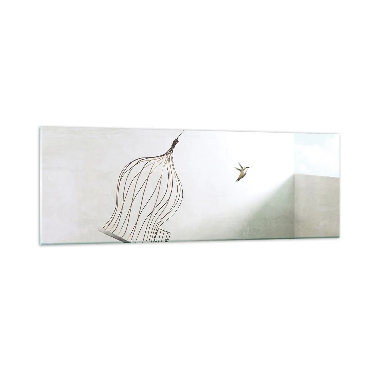 Glass picture - In His Element - 90x30 cm